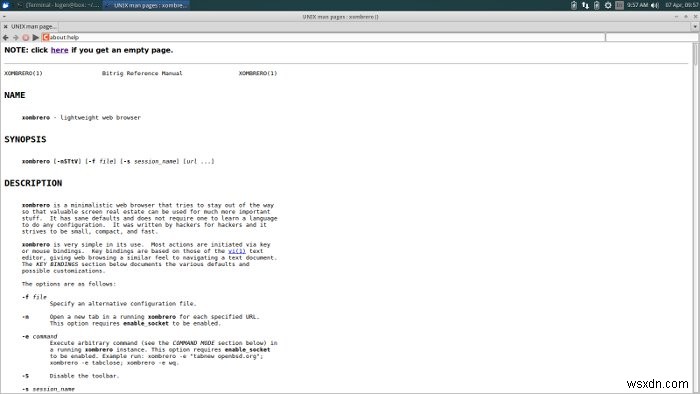 Xombrero:เบราว์เซอร์ที่เรียบง่ายที่เน้นความปลอดภัย 