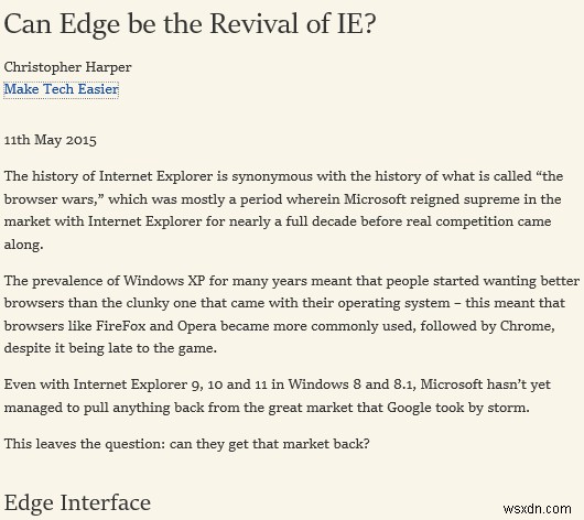 คุณสมบัติที่มีประโยชน์ใน Microsoft Edge ที่ไม่มีในเบราว์เซอร์อื่น 