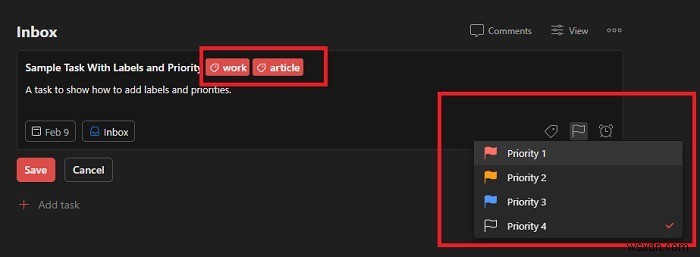 คู่มือฉบับสมบูรณ์สำหรับตัวกรอง Todoist 