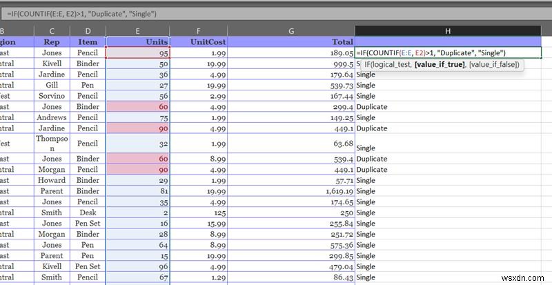 วิธีค้นหาและลบรายการที่ซ้ำกันใน Excel 