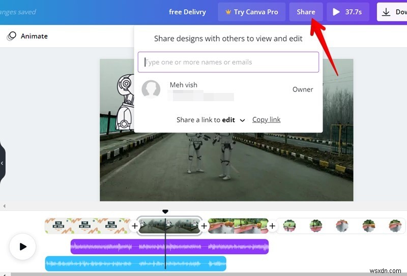 วิธีแก้ไขวิดีโอฟรีโดยใช้ Canva 