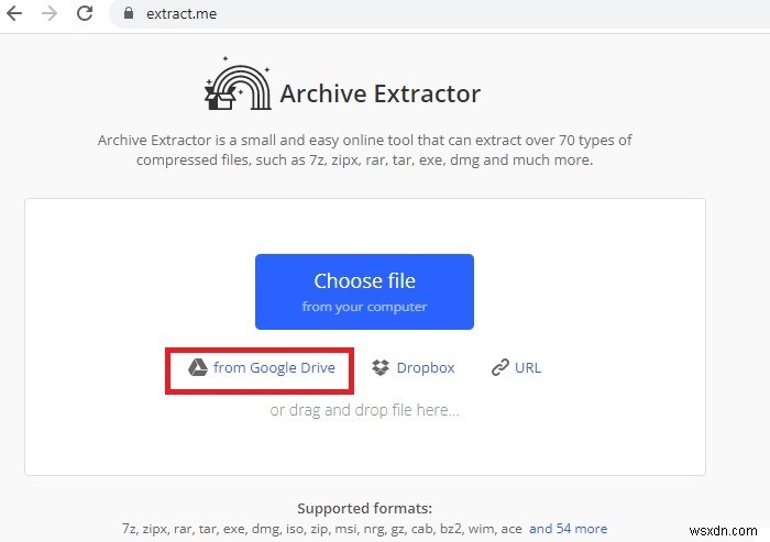 วิธีเปิดไฟล์ ZIP และ RAR ใน Google Drive 