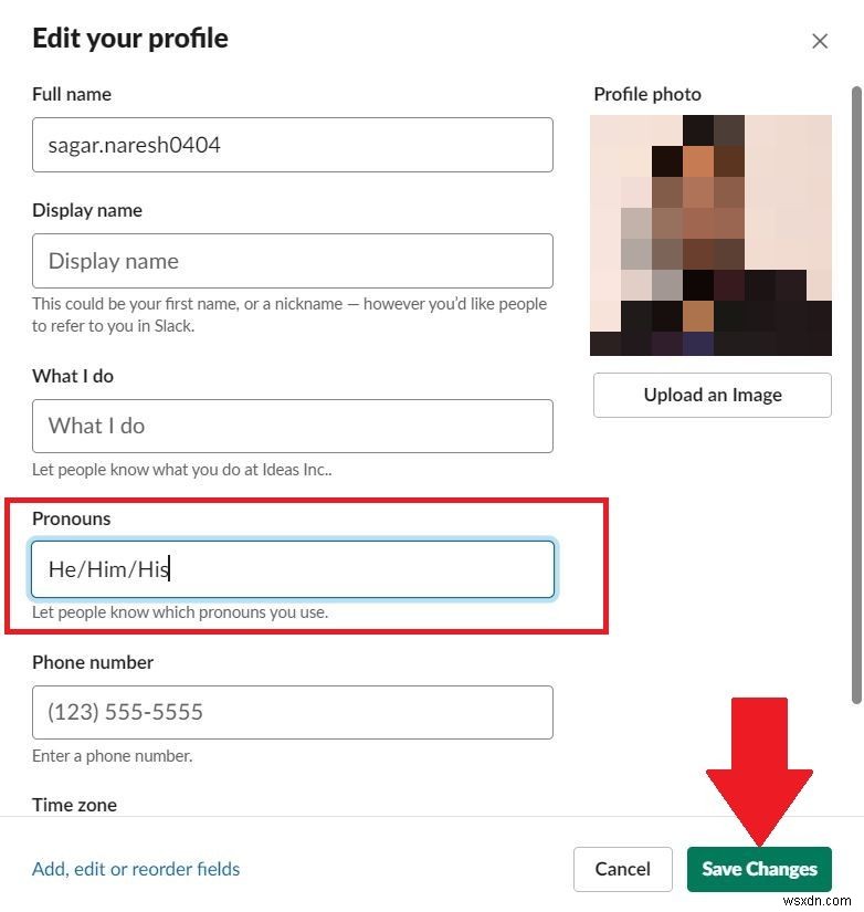 วิธีเพิ่มคำสรรพนามในโปรไฟล์ Slack ของคุณ 