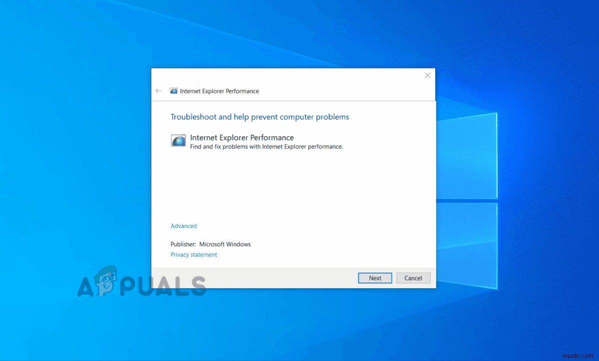 วิธีแก้ไขข้อผิดพลาด  Long-Running Script  ใน IE 11 