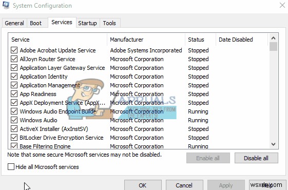 แก้ไข:Microsoft Edge จะไม่เปิดขึ้น 