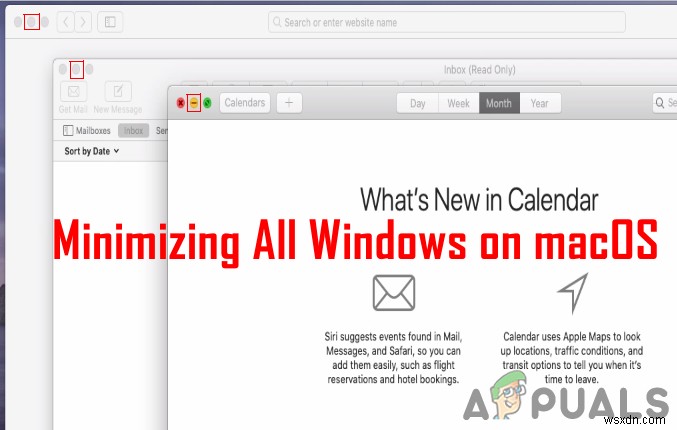 จะย่อขนาดแอปพลิเคชันทั้งหมดใน macOS ได้อย่างไร 