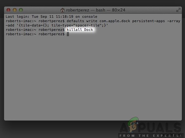 วิธีแก้ไข Mac Dock ที่ติดค้าง 