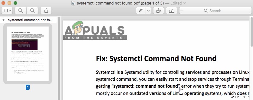 วิธีแก้ไขไฟล์ PDF บน macOS 