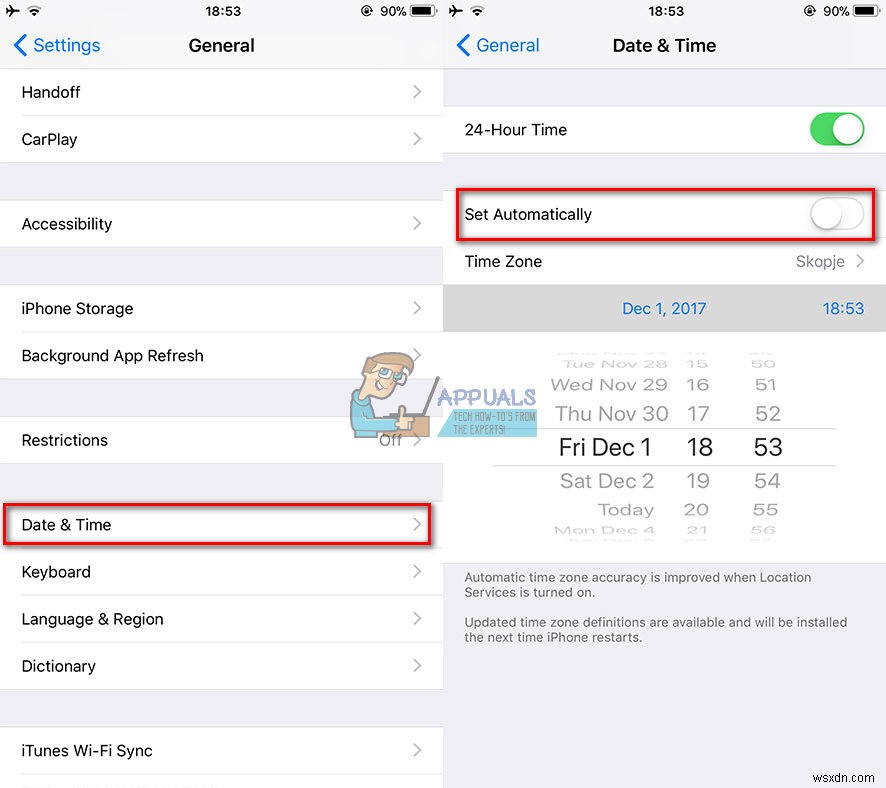 วิธีแก้ไข FaceTime ไม่ทำงานบน iOS 11 