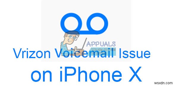 วิธีแก้ไขปัญหาข้อความเสียง Verizon บน iPhone X