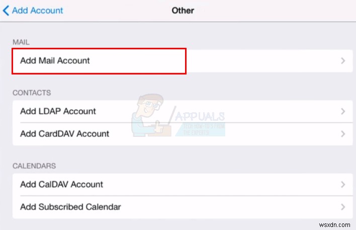 วิธีการ:เพิ่มบัญชีอีเมลใน iPhone