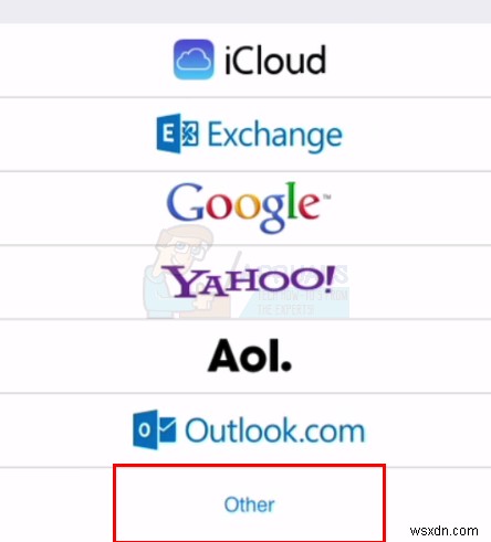 วิธีการ:เพิ่มบัญชีอีเมลใน iPhone