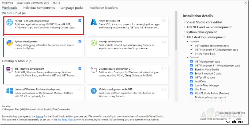 แก้ไข:ข้อผิดพลาด  การอ้างอิงวัตถุไม่ได้ตั้งค่าเป็นอินสแตนซ์ของวัตถุ  บน Windows 