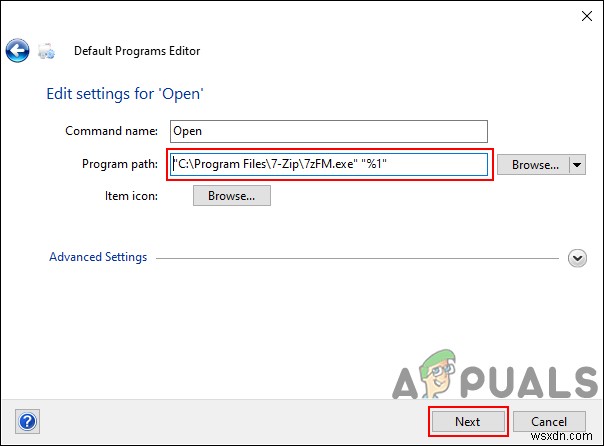 วิธีแก้ไขข้อผิดพลาด  7zip ไม่สามารถเปิดไฟล์เป็นไฟล์เก็บถาวร  เมื่อเปิดไฟล์เก็บถาวร 