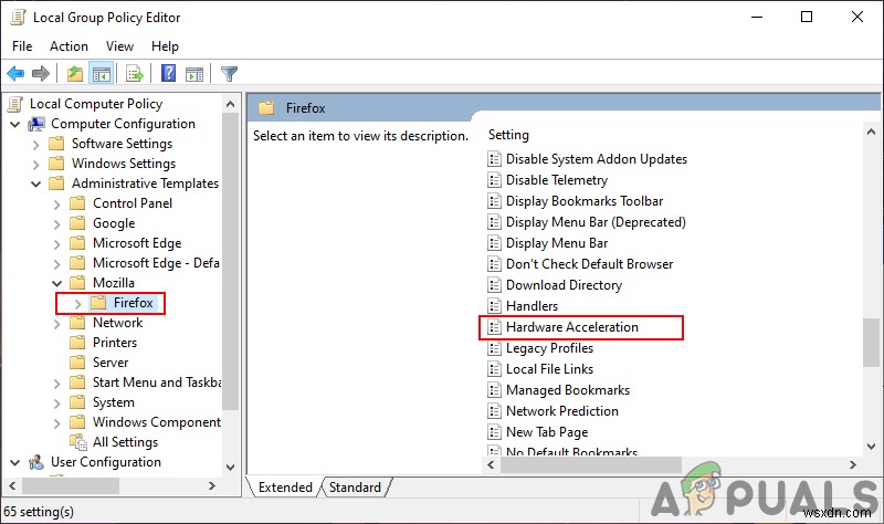 वेब ब्राउज़र (एज, क्रोम और फ़ायरफ़ॉक्स) में हार्डवेयर एक्सेलेरेशन को अक्षम या सक्षम करें 