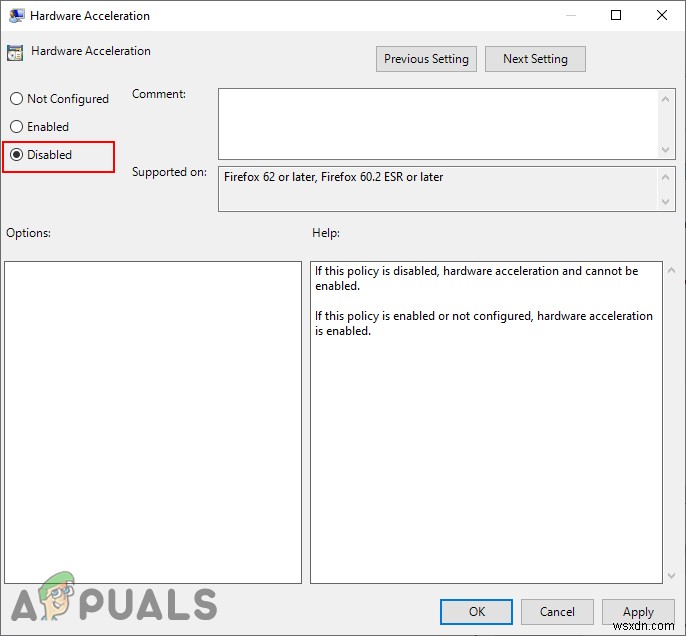वेब ब्राउज़र (एज, क्रोम और फ़ायरफ़ॉक्स) में हार्डवेयर एक्सेलेरेशन को अक्षम या सक्षम करें 