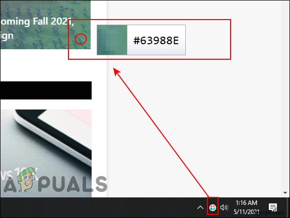 किसी भी इमेज से कलर कोड कैसे चुनें? 