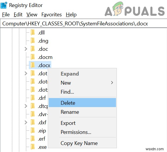 .Docx फ़ाइलें Word चिह्न नहीं दिखा रही हैं [FIX] 