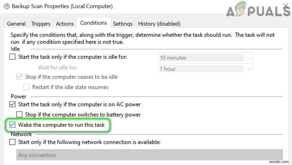 StartMenuExperienceHost.exe को कैसे रोकें मेरे पीसी को जगाना? 