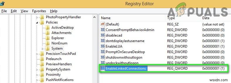 फिक्स:मैप की गई ड्राइव रिबूट के बाद डिस्कनेक्ट हो गई है 