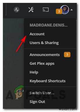 [แก้ไข]  รหัสข้อผิดพลาด:S1001 (เครือข่าย)  ใน Plex Media Player 