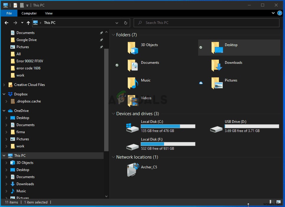 [फिक्स] त्रुटि कोड 1606 (नेटवर्क स्थान तक नहीं पहुंच सका) 