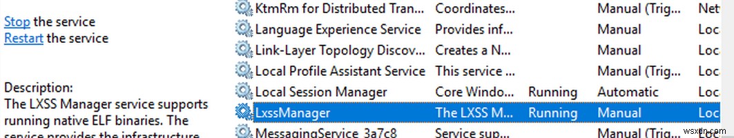 แก้ไข:WSLRegisterDistribution ล้มเหลวโดยมีข้อผิดพลาด:0x8007019e 