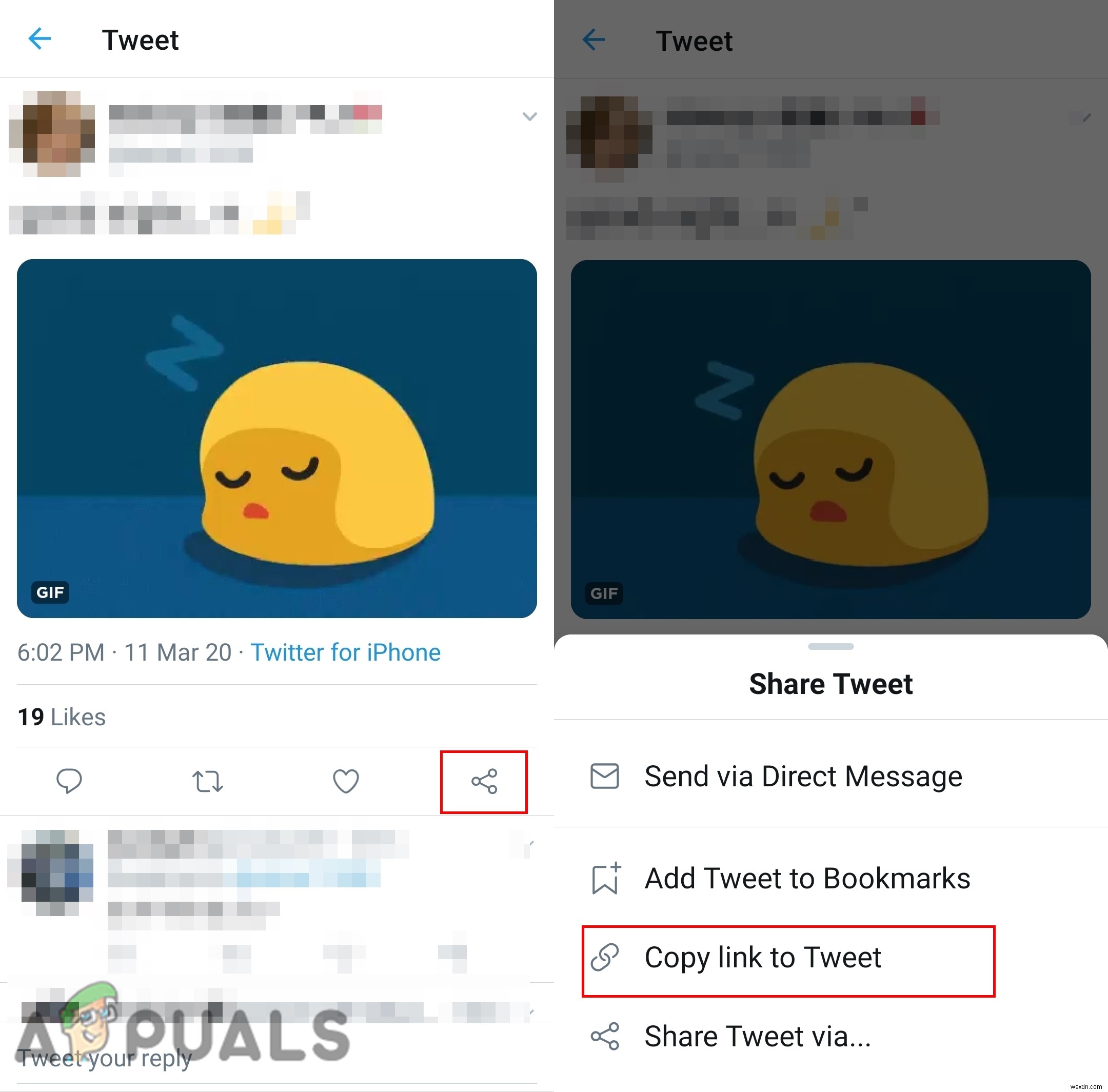 ट्विटर से GIF इमेज सेव करना 