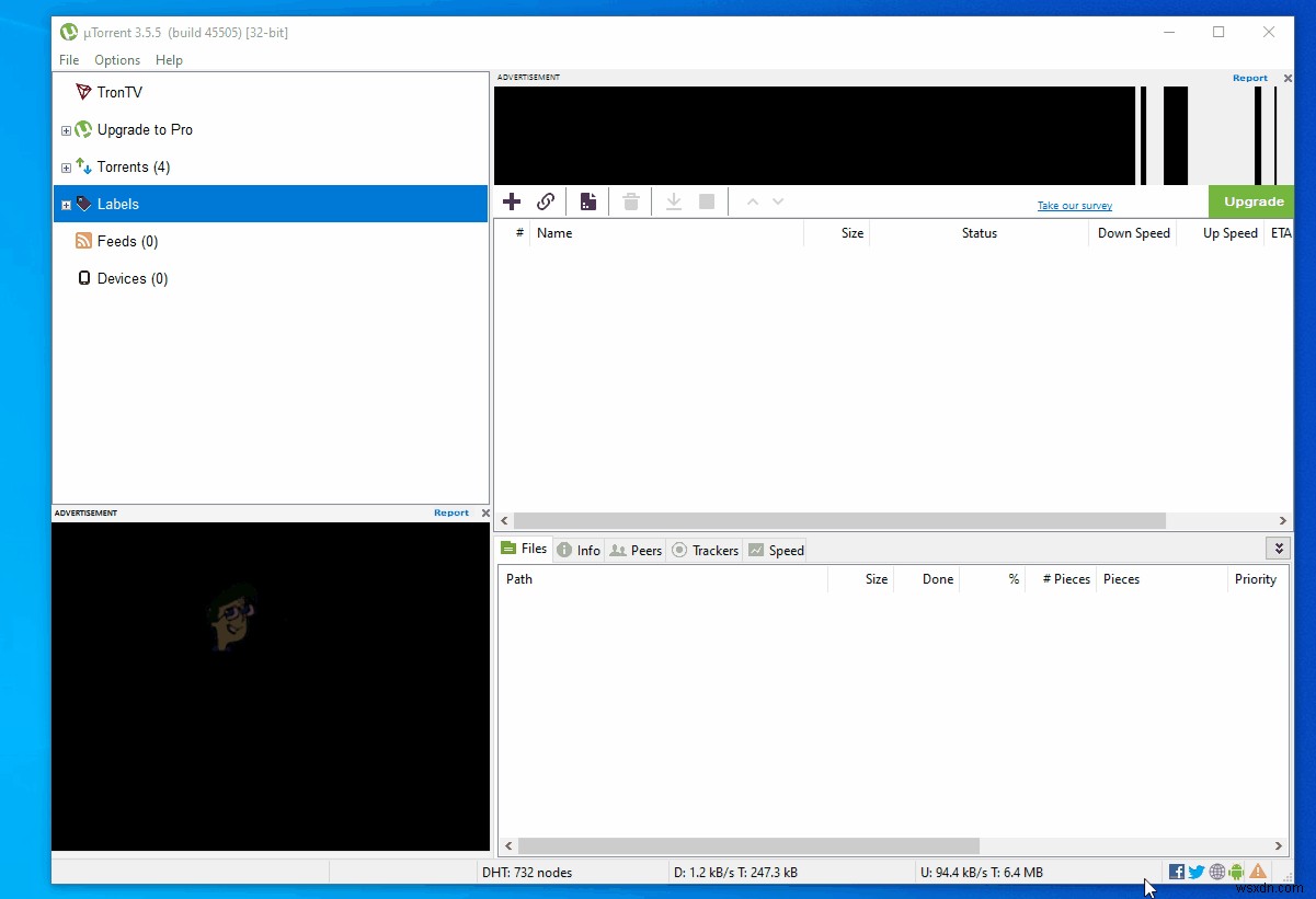 विंडोज़ में uTorrent डिस्क ओवरलोडेड त्रुटि को कैसे हल करें? 