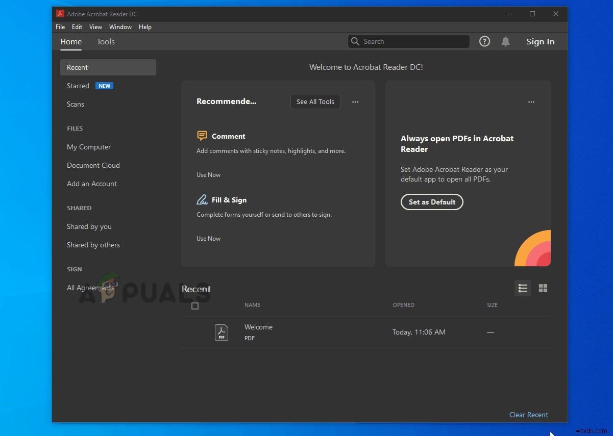 แก้ไข: ไฟล์นี้ไม่สามารถดูตัวอย่างได้  PDF Preview Handler 