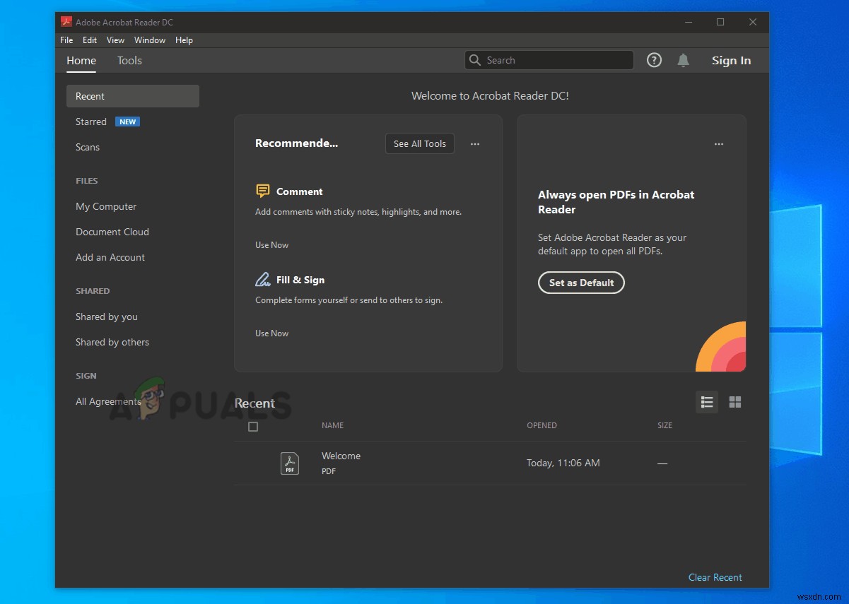 แก้ไข: ไฟล์นี้ไม่สามารถดูตัวอย่างได้  PDF Preview Handler 