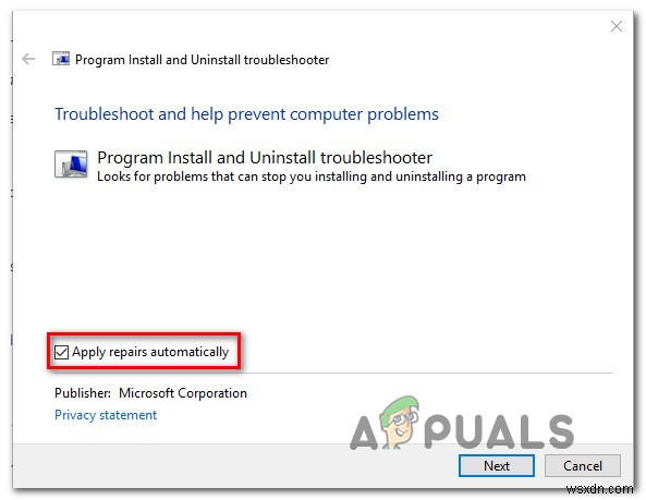 Intel प्रबंधन इंजन इंटरफ़ेस ड्राइवर स्थापित करते समय त्रुटि 0x80240061 