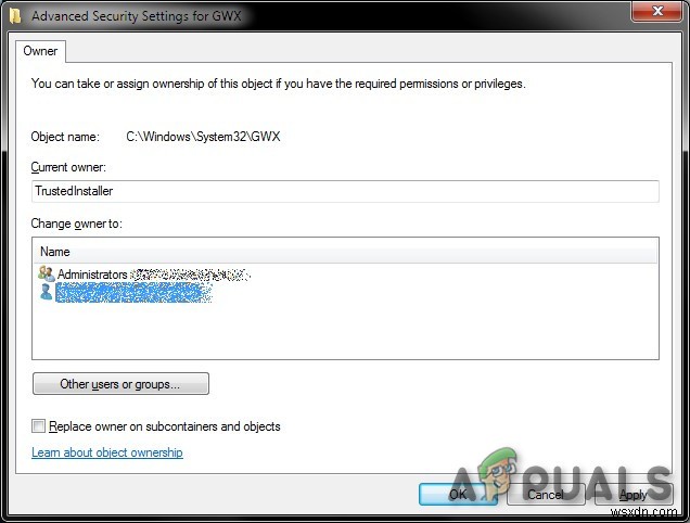  gwx.exe  ใน Windows คืออะไร 