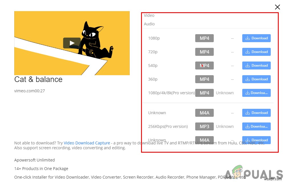 วิธีดาวน์โหลดวิดีโอจาก Vimeo 