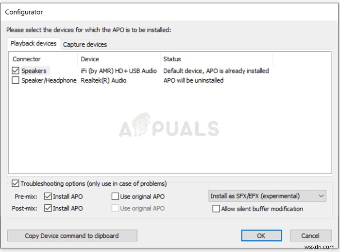 วิธีแก้ไข Equalizer APO ไม่ทำงานบน Windows 10 