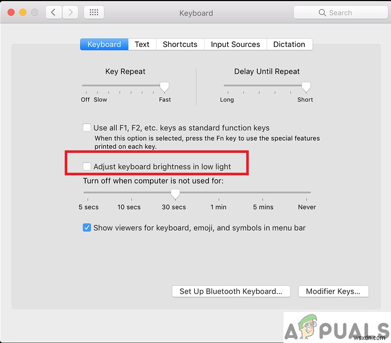 วิธีแก้ไขคีย์บอร์ดแบ็คไลท์ไม่ทำงานบน Mac/Windows 