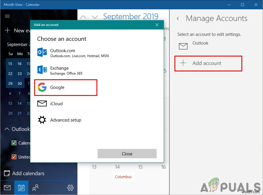 วิธีใส่ Google ปฏิทินบนเดสก์ท็อปใน Windows 10 