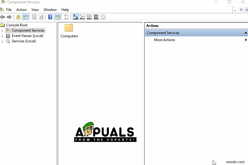 कैसे ठीक करें  एप्लिकेशन-विशिष्ट अनुमति सेटिंग्स COM सर्वर एप्लिकेशन के लिए स्थानीय सक्रियण अनुमति प्रदान नहीं करती हैं  त्रुटि 