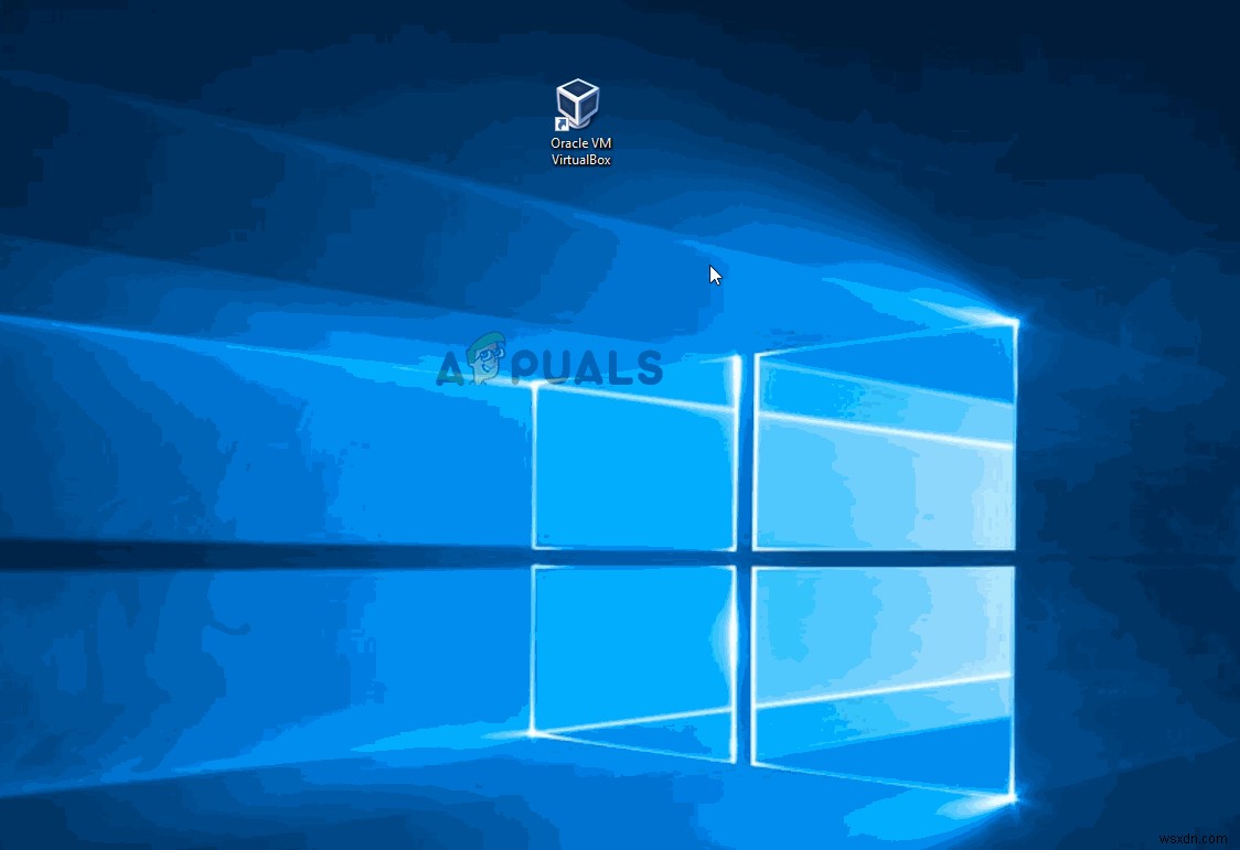 วิธีแก้ไขข้อผิดพลาด  ล้มเหลวในการรับวัตถุ VirtualBox COM  