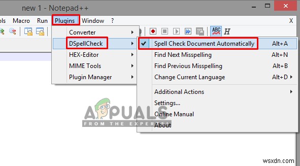 Notepad++ Spell Check Plugin कैसे इनस्टॉल करें 
