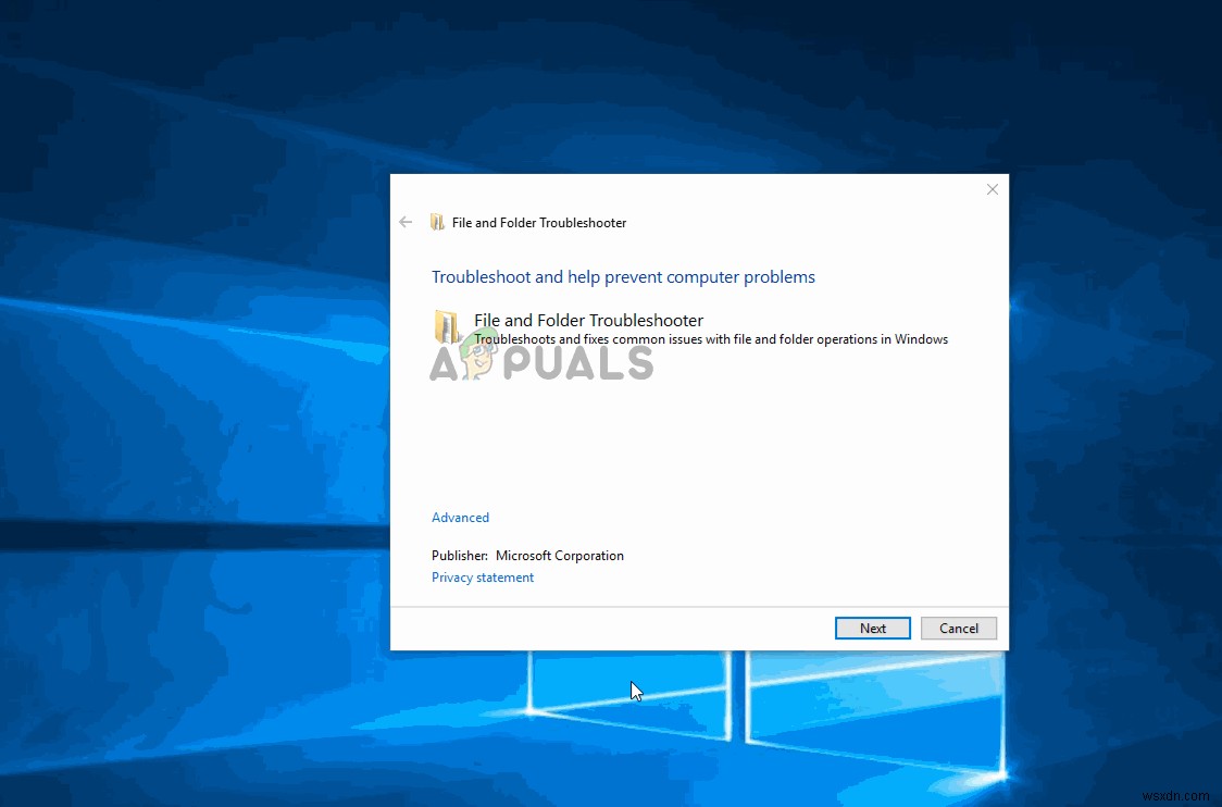 फिक्स:त्रुटि 0x80070718 इस कमांड को संसाधित करने के लिए पर्याप्त कोटा उपलब्ध नहीं है 