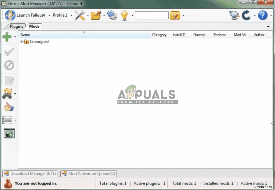 แก้ไข:Nexus Mod Manager ไม่ดาวน์โหลด 