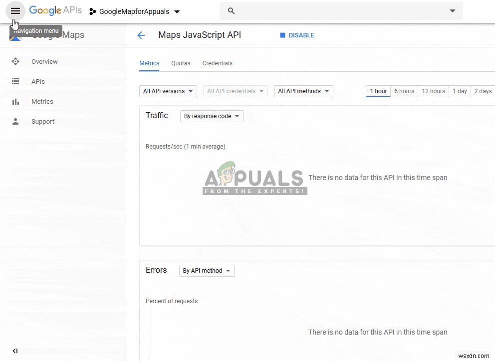 แก้ไข:หน้านี้ไม่สามารถโหลด Google Maps ได้อย่างถูกต้อง 