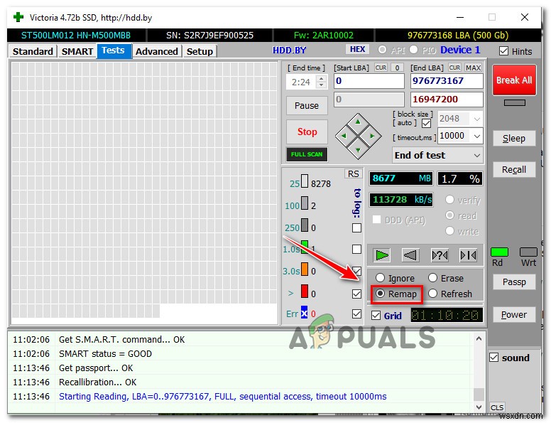 फिक्स:खराब क्लस्टर को बदलने के लिए डिस्क में पर्याप्त जगह नहीं है 