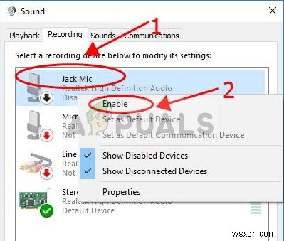 फिक्स:लॉजिटेक G430 माइक्रोफ़ोन विंडोज 10 . पर काम नहीं कर रहा है 