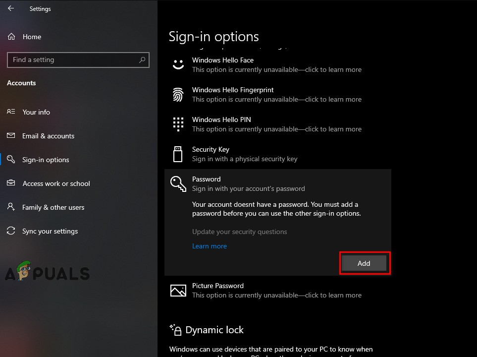 फिक्स:आपकी साख ने दूरस्थ डेस्कटॉप में काम नहीं किया 