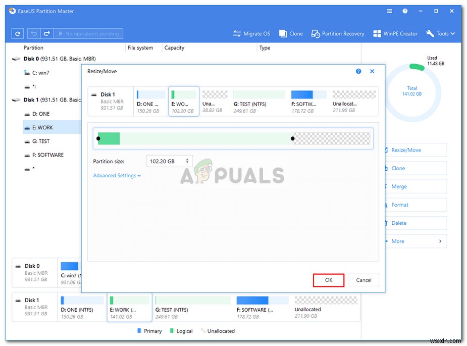 फिक्स:विंडोज 10 पर इस ऑपरेशन को पूरा करने के लिए डिस्क पर पर्याप्त जगह नहीं है 