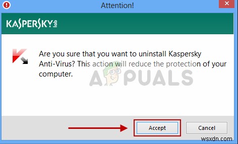 फिक्स:इस ऑपरेशन के लिए अनुमत राज्य में कोई एडेप्टर नहीं होने के कारण ऑपरेशन विफल हो गया 