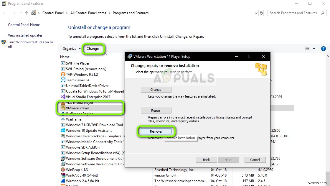 फिक्स:वर्चुअलबॉक्स विंडोज 10 (64-बिट) नहीं दिखा रहा है 