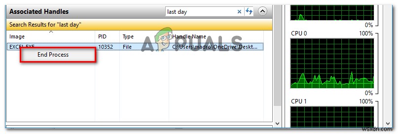 फिक्स:कार्रवाई पूरी नहीं की जा सकती क्योंकि फ़ाइल विंडोज एक्सप्लोरर में खुली है 